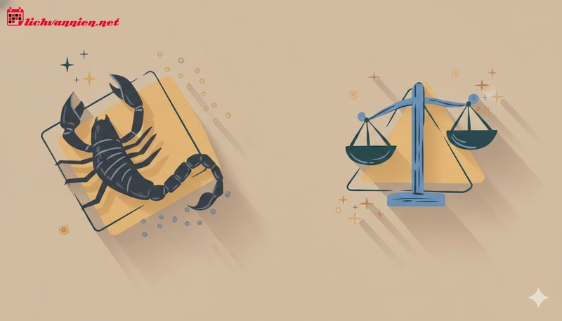 Cung Mặt Trời Bọ Cạp v&agrave; Cung Mọc Bọ Cạp: Giải M&atilde; Sự Kh&aacute;c Biệt Giữa Bản Chất v&agrave; Vỏ Bọc