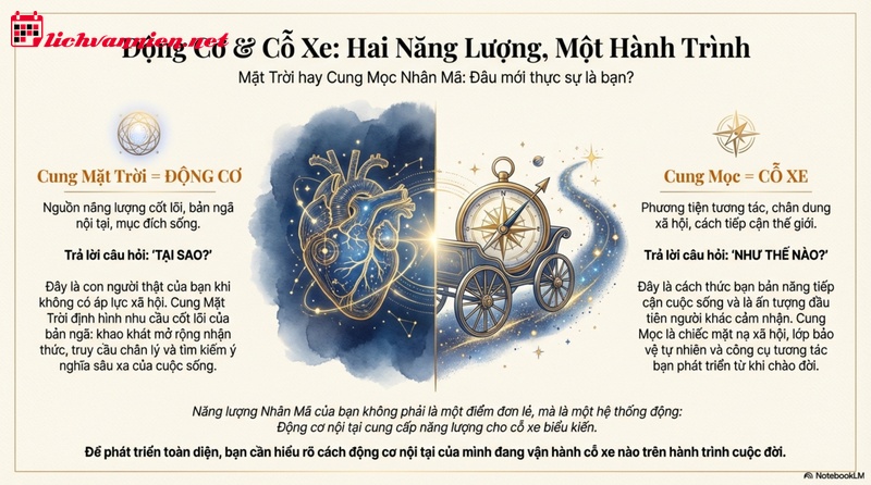 Cung Mặt Trời Nhân Mã và Cung Mọc Nhân Mã: Giải Mã Sự Khác Biệt Giữa Bản Ngã Và Mặt Nạ