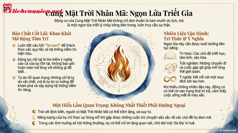 Cung Mặt Trời Nhân Mã và Cung Mọc Nhân Mã: Giải Mã Sự Khác Biệt Giữa Bản Ngã Và Mặt Nạ