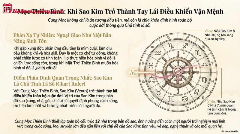 Cung Mặt Trời Thiên Bình và Cung Mọc Thiên Bình: Giải mã sự khác biệt giữa Bản ngã và Giao diện