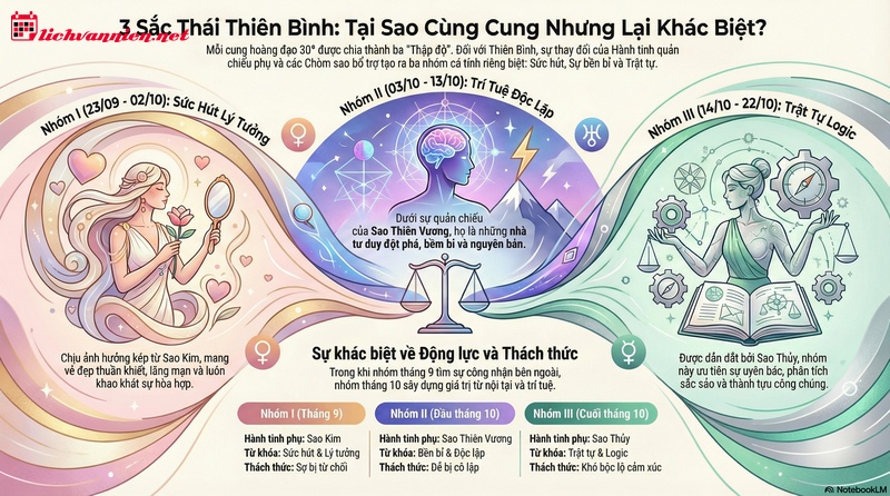 Thi&ecirc;n B&igrave;nh Th&aacute;ng 9 V&agrave; Th&aacute;ng 10: Giải M&atilde; Sự Kh&aacute;c Biệt Qua G&oacute;c Độ Thập Độ