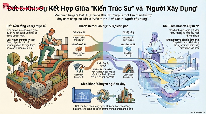 Sự tương hợp giữa Nguy&ecirc;n tố Đất v&agrave; Nguy&ecirc;n tố Kh&iacute;: Khi Thực tế gặp L&yacute; tưởng
