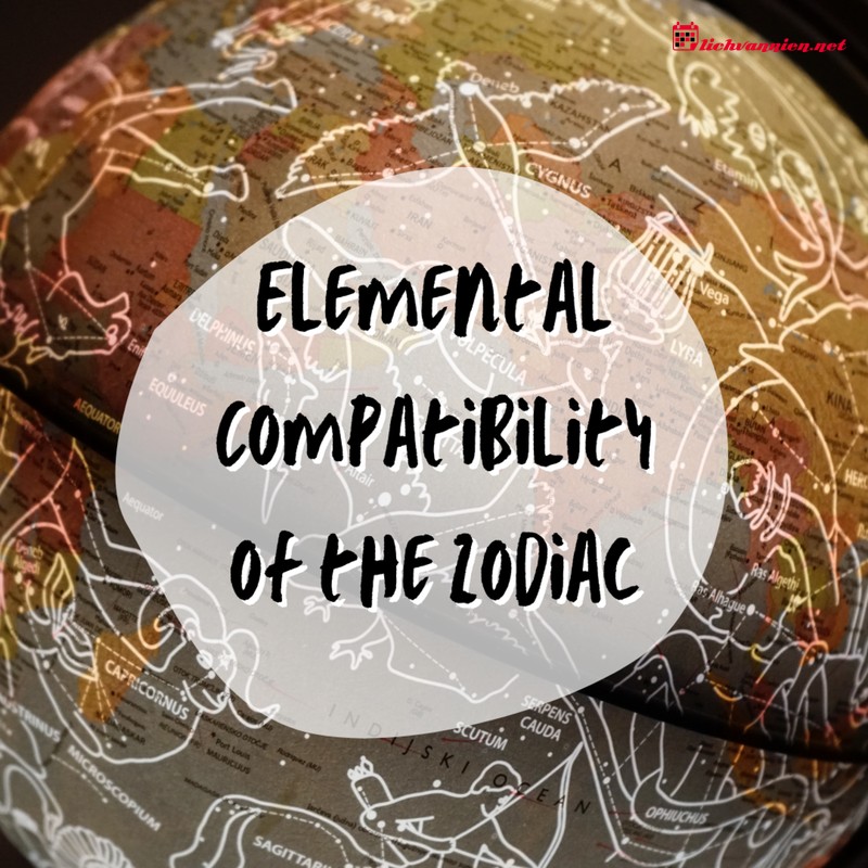 Sự tương hợp giữa Nguy&ecirc;n tố Lửa v&agrave; Nguy&ecirc;n tố Nước trong chi&ecirc;m tinh học