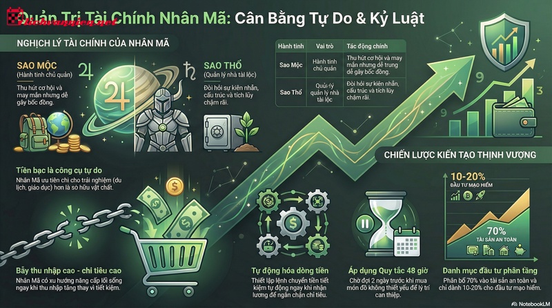 T&agrave;i ch&iacute;nh Cung Nh&acirc;n M&atilde;: Từ Lạc quan đến Thịnh vượng