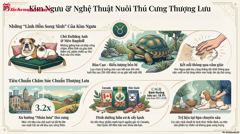Th&uacute; cưng cho cung Kim Ngưu: Chọn người bạn đồng h&agrave;nh mang lại sự an ổn v&agrave; thịnh vượng