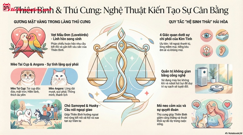 Th&uacute; Cưng Của Cung Thi&ecirc;n B&igrave;nh: Nghệ Thuật Chọn Bạn Đồng H&agrave;nh Theo Năng Lượng Chi&ecirc;m Tinh