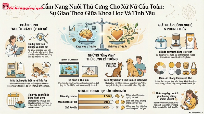 B&iacute; quyết nu&ocirc;i th&uacute; cưng cho cung Xử Nữ: Sự giao thoa giữa t&igrave;nh y&ecirc;u v&agrave; kỷ luật