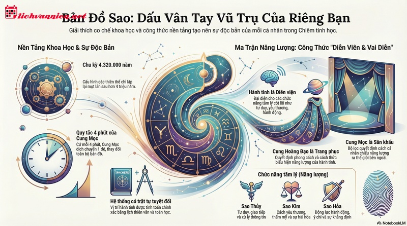 Vai tr&ograve; của c&aacute;c h&agrave;nh tinh trong Chi&ecirc;m tinh học: Giải m&atilde; cơ chế vận h&agrave;nh của bản đồ sao