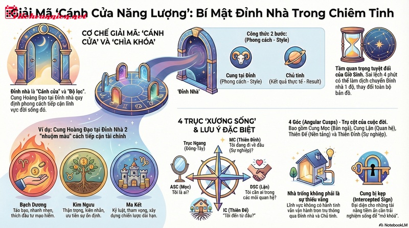 Giải M&atilde; Đỉnh Nh&agrave;: "C&aacute;nh Cửa" Dẫn Lối V&agrave;o 12 Lĩnh Vực Đời Sống