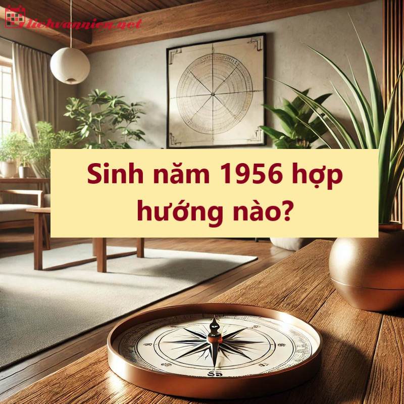 Người sinh năm 1956 hợp hướng nào? Chọn đúng hướng để đón tài lộc và sức khỏe!