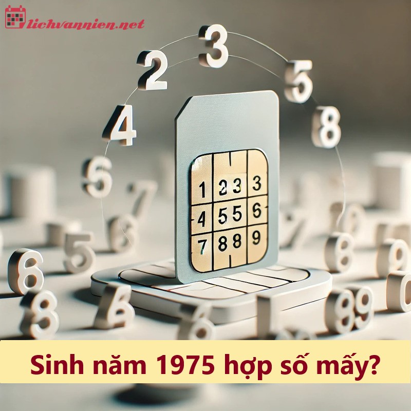 Khám Phá Con Số Hợp và Sim Phong Thủy May Mắn Cho Người Sinh Năm 1975 (Ất Mão)