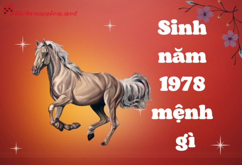 Sinh năm 1978 Mậu Ngọ mệnh gì? Hợp tuổi gì? Hợp hướng nào?