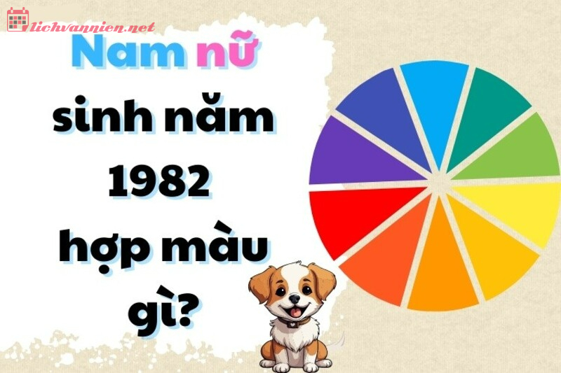 Khám Phá Bí Mật Màu Sắc Hợp Mệnh Cho Người Nhâm Tuất 1982 Giúp Tăng May Mắn Và Thành Công!