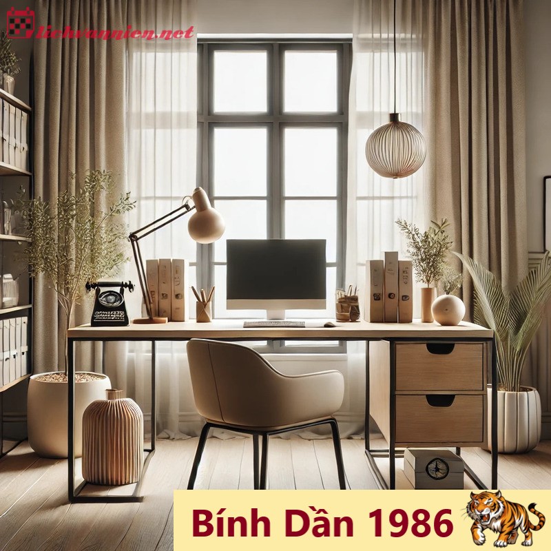 Bật Mí Hướng Bàn Làm Việc Cho Người Sinh Năm 1986 Giúp Sự Nghiệp Thăng Hoa