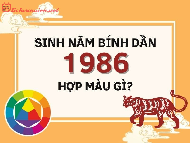 Bí Mật Màu Sắc May Mắn Cho Người Sinh Năm 1986: Tăng Cường Tài Lộc, Thu Hút Vận May!