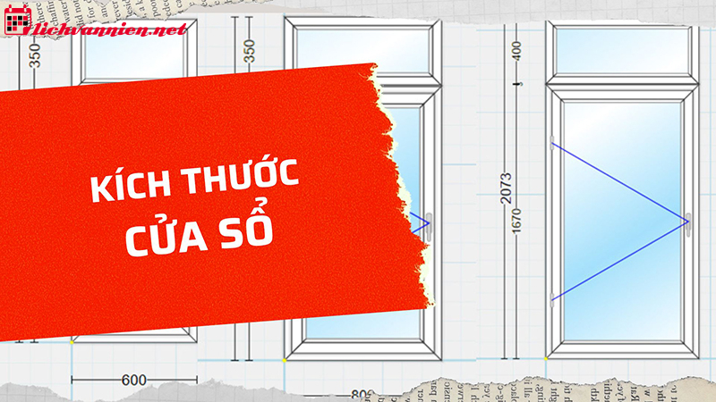 K&iacute;ch Thước Cửa Sổ Hợp Phong Thủy: B&iacute; Quyết Đ&oacute;n Vận May V&agrave;o Nh&agrave;