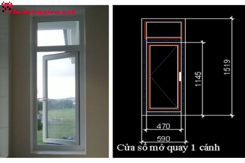 K&iacute;ch Thước Cửa Sổ Hợp Phong Thủy: B&iacute; Quyết Đ&oacute;n Vận May V&agrave;o Nh&agrave;