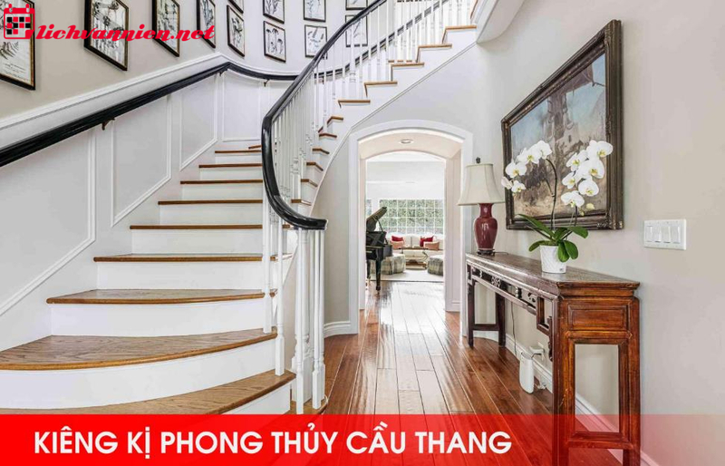 Kiêng Kỵ Trong Phong Thủy Cầu Thang Và Cách Hóa Giải