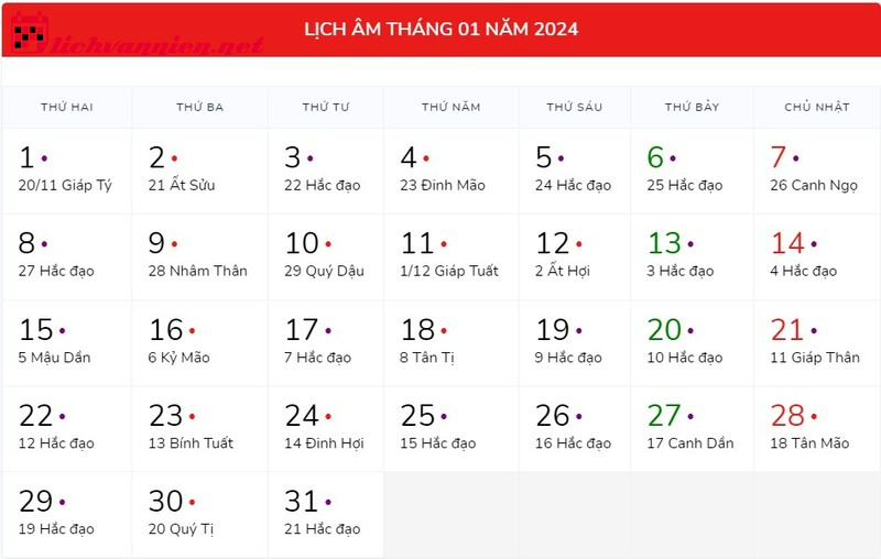 Bí Ẩn Lịch Vạn Niên Châu Á