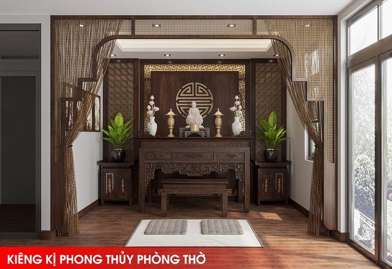Lỗi/Điều Kiêng Kỵ Khi Bố Trí Phòng Thờ Và Cách Hóa Giải