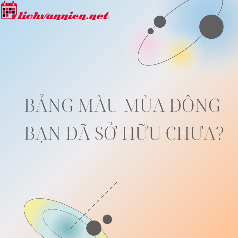 M&agrave;u Sắc Phong Thủy M&ugrave;a Đ&ocirc;ng - B&iacute; Quyết Chọn M&agrave;u H&agrave;i H&ograve;a Theo Ngũ H&agrave;nh