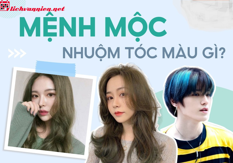 Mệnh Mộc Nhuộm T&oacute;c M&agrave;u G&igrave; Để Thu H&uacute;t Vận May V&agrave; T&agrave;i Lộc