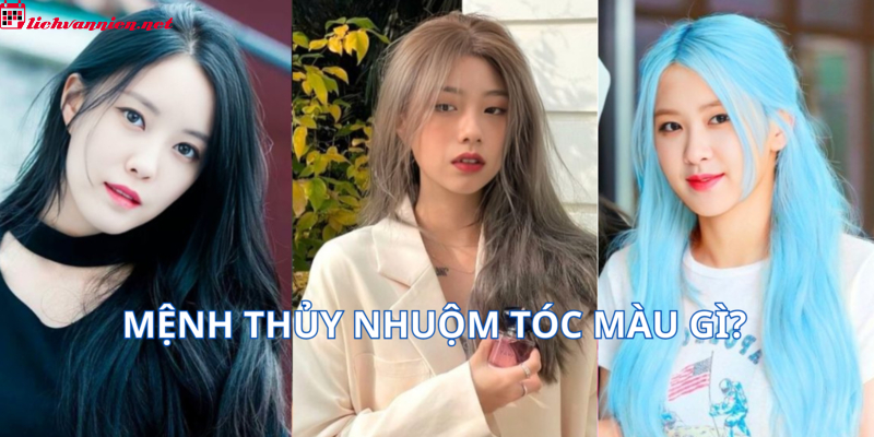 Mệnh Thủy Nhuộm T&oacute;c M&agrave;u G&igrave; Để Thu H&uacute;t Vận May V&agrave; T&agrave;i Lộc