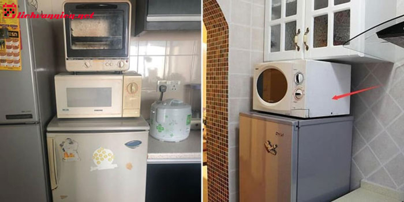 Những Đồ Đại Kỵ Không Nên Đặt Trên Nóc Tủ Lạnh