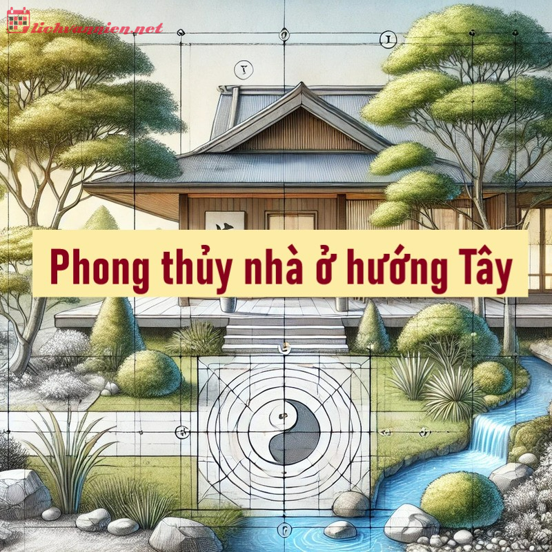 Phong Thủy Nhà Hướng Tây: Cách Hóa Giải Năng Lượng Tiêu Cực