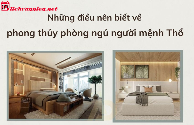 Phong Thủy Ph&ograve;ng Ngủ Theo Mệnh Thổ: Tạo Kh&ocirc;ng Gian Nghỉ Ngơi Vững Ch&atilde;i
