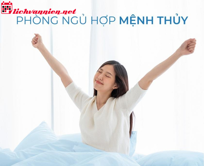 Phong Thủy Ph&ograve;ng Ngủ Theo Mệnh Thủy