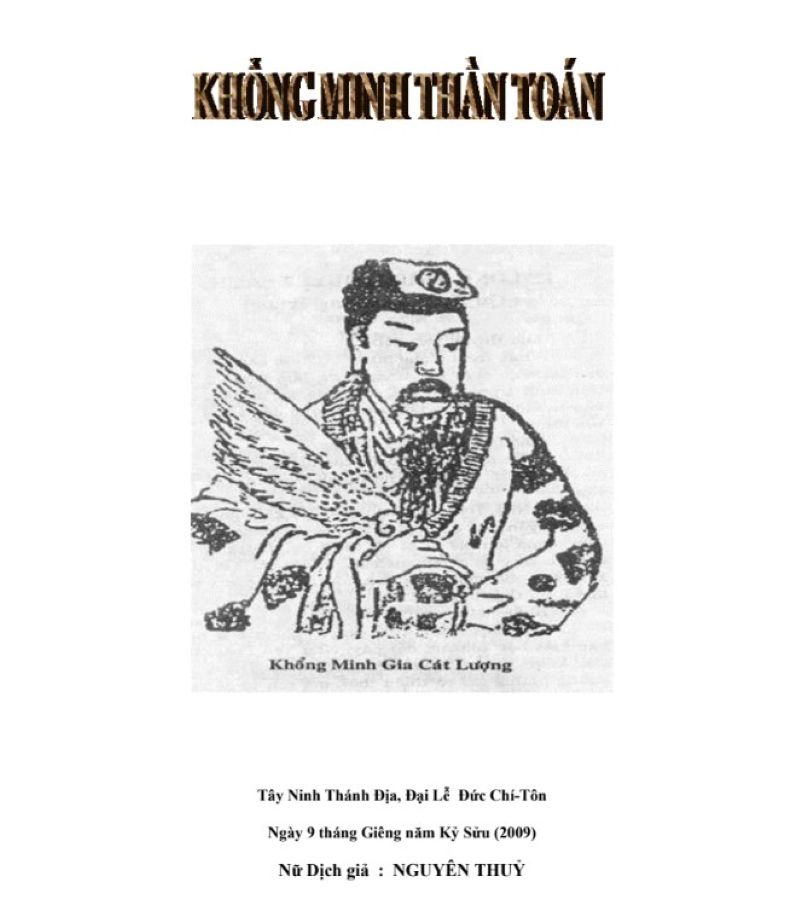 Khổng Minh Thần Toán – Bí Ẩn Vận Mệnh, Mưu Lược và Dự Báo Khiến Người Đời Sau Phải Kinh Ngạc!