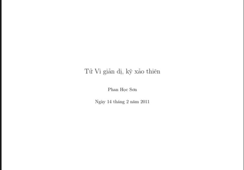 Bí quyết giải mã Lá số Tử Vi chỉ trong một cuốn sách: Tử Vi Giản Dị – Hành trình hiểu vận mệnh không cần thầy!