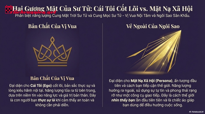 Giải m&atilde; Cung Mặt Trời Sư Tử v&agrave; Cung Mọc Sư Tử: Ai mới l&agrave; Vua?