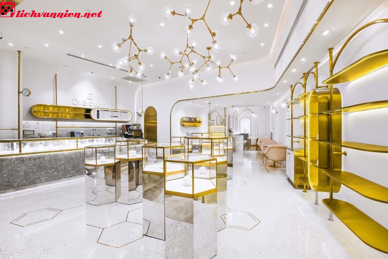 Thiết Kế Tiệm Vàng Theo Phong Thủy Mang Lại Tài Lộc Và Thịnh Vượng
