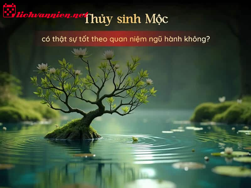 Thủy Sinh Mộc: Sự Hài Hòa Giữa Hai Mệnh Trong Phong Thủy