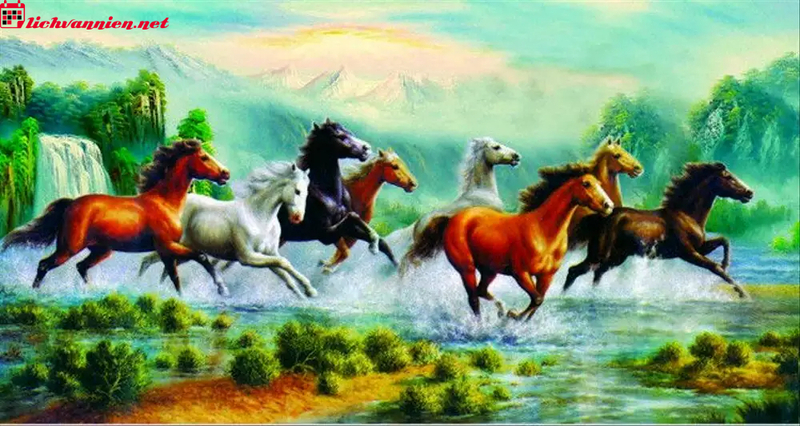 Tranh Phong Thủy Cho Người Tuổi Ngọ - Hướng Dẫn Chọn Tranh Hợp Mệnh Để Thu Hút Vận May