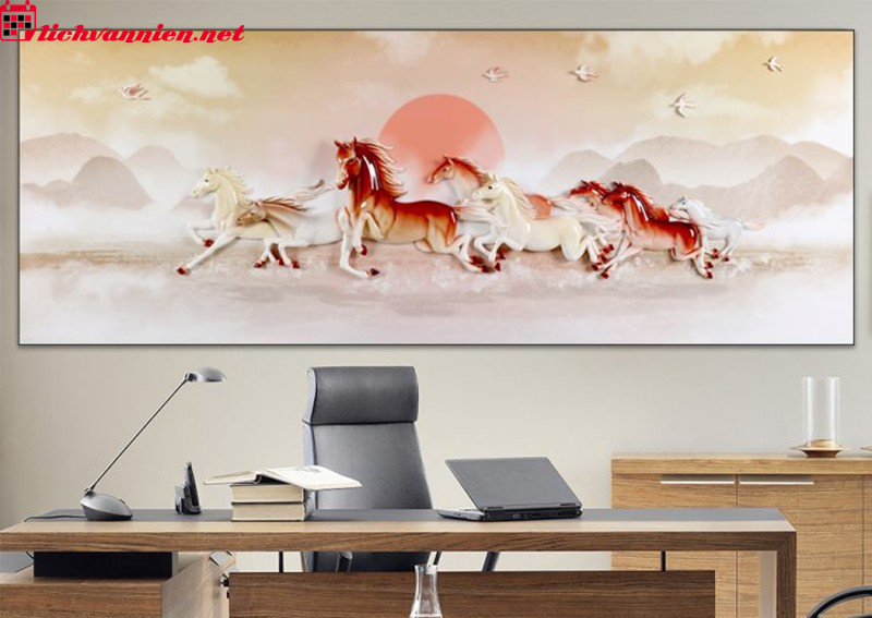 Tranh Phong Thủy Ph&ograve;ng L&agrave;m Việc: Nghệ Thuật Thu H&uacute;t T&agrave;i Lộc V&agrave; Thịnh Vượng