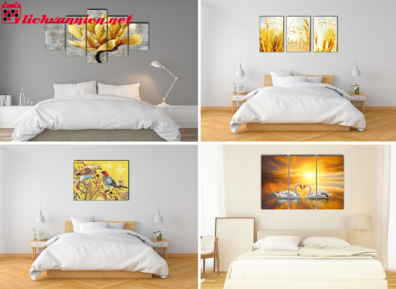 Tranh Treo Phòng Ngủ Hợp Phong Thủy - Bí Quyết Chọn Tranh