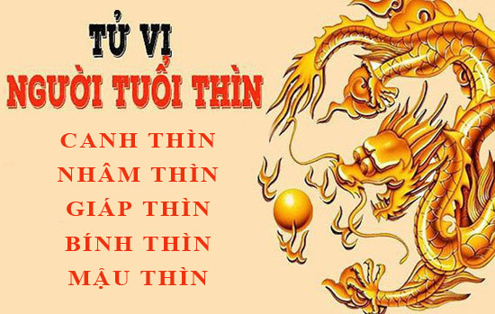 Xem Tử Vi Trọn Đời Người Tuổi Thìn Năm 2012, 2000, 1988, 1976, 1964, 1952 - Nam Mạng, Nữ Mạng