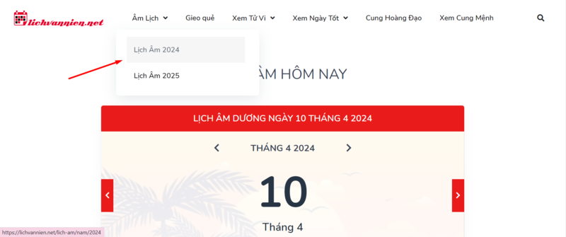 Đổi ngày dương sang âm