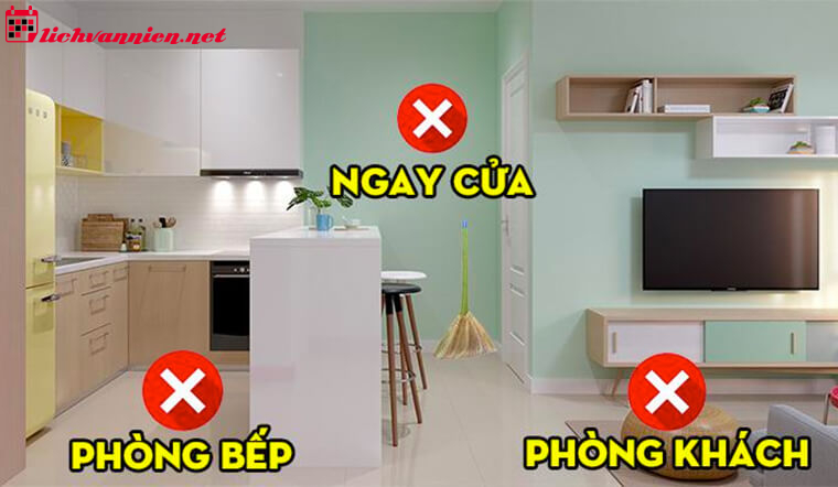 B&iacute; Quyết Đặt Chổi Hợp Phong Thủy Cho Gia Đ&igrave;nh B&igrave;nh An