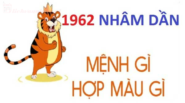 Sinh năm 1962 Nhâm Dần mệnh gì? Hợp tuổi gì? Hợp hướng nào?