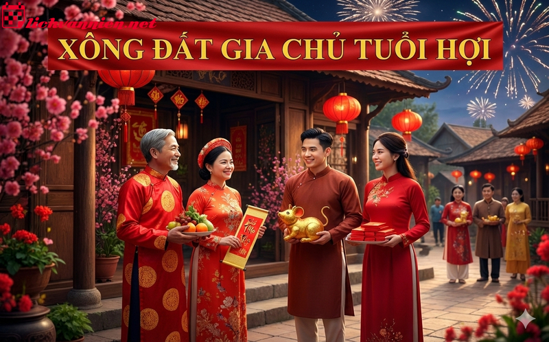 Gia chủ tuổi Hợi x&ocirc;ng đất: C&aacute;ch chọn tuổi hợp để k&iacute;ch hoạt t&agrave;i lộc v&agrave; h&oacute;a giải xung khắc