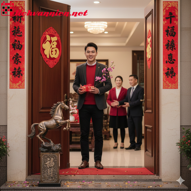 Xông Đất Gia Chủ Tuổi Ngọ - Hướng Dẫn Chọn Tuổi Hợp Và Giờ Tốt Đón Lộc Năm Mới