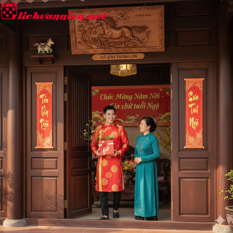 Xông Đất Gia Chủ Tuổi Ngọ - Hướng Dẫn Chọn Tuổi Hợp Và Giờ Tốt Đón Lộc Năm Mới