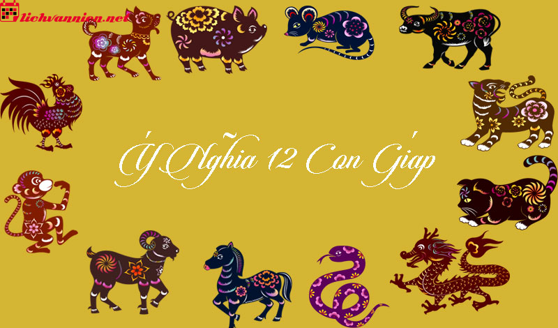 &Yacute; Nghĩa Tượng 12 Con Gi&aacute;p Trong Phong Thủy - Giải M&atilde; Biểu Tượng Thi&ecirc;ng Li&ecirc;ng